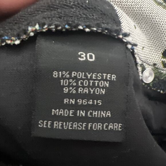 Rebel Vengeance Men Size 30 Skeleton Skull Camo Graphic Cargo Pants Streetwear - Picture 8 of 11